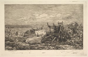 Die Ernte, Souvenir des Morvan, 1865