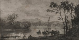 Die kleinen Kavaliere von Charles Francois Daubigny