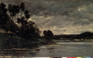Am Flussufer von Charles Francois Daubigny