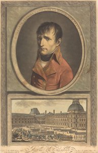Bonaparte Erster Konsul der Französischen Republik von Charles Francois Gabriel Levachez