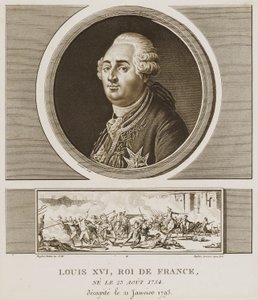 Louis XVI. König von Frankreich von Charles Francois Gabriel Levachez