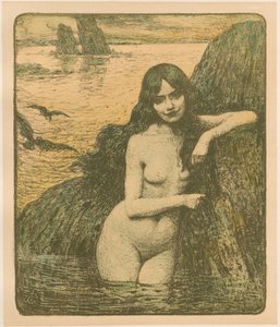 Meerjungfrau von Charles Francois Prosper Guerin