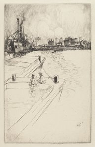 New York vom Hafen aus, 1905