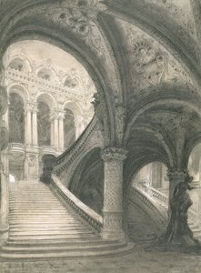 Die Treppe der Pariser Oper