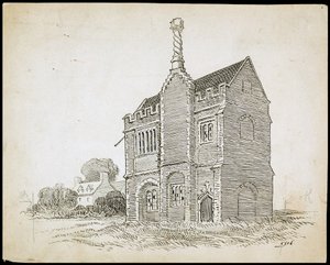 Warden Abbey, Old Warden, Central Bedfordshire von Charles George Harper