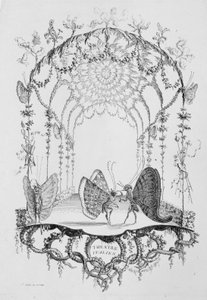 Italienisches Theater, aus Essai de Papilloneries Humaines par Saint A...