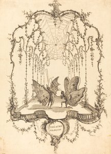 Französisches Theater von Charles Germain de Saint Aubin