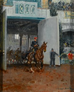 Der Beginn des Royal Tournament in Olympia von Charles Gilbert Holiday