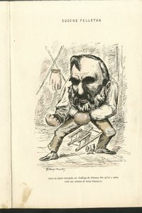 Illustration von Charles Gilbert-Martin (1839-1905) in Zeitgenössische Grimassen