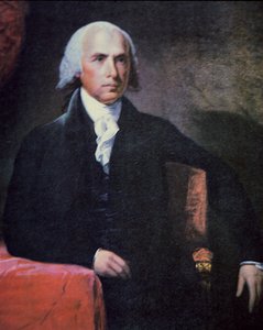 James Madison (1751-1836) von Charles Gilbert Stuart