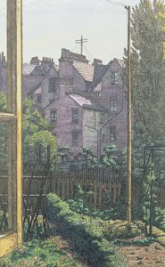 Ein Londoner Hintergarten von Charles Ginner