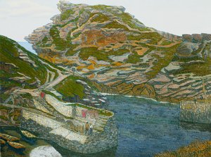 Boscastle Hafen von Charles Ginner