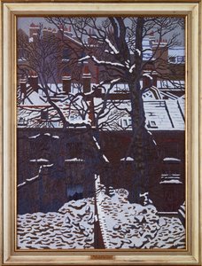 Schnee in Bloomsbury