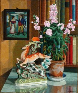 Der gejagte Hirsch von Charles Ginner