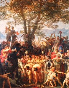 Die Römer unter dem Joch von Charles Gleyre