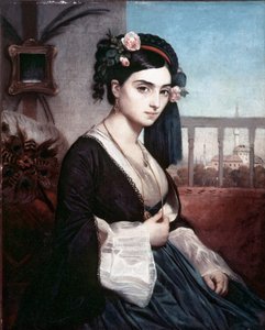 Orientalische Dame von Charles Gleyre