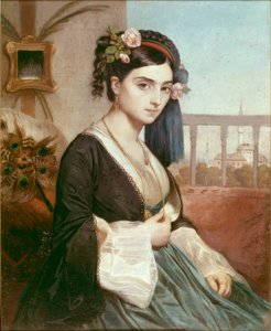 Frau aus dem Orient von Charles Gleyre