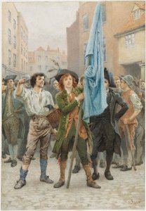 Barnaby Rudge hilft bei den Gordon-Unruhen von Charles Green
