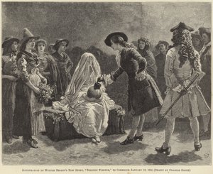 Illustration zu Dorothy Forster von Walter Besant von Charles Green