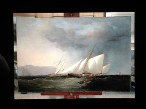 Yachten im Rennen von Charles Gregory