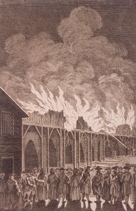 London Bridge alt, London, 1775