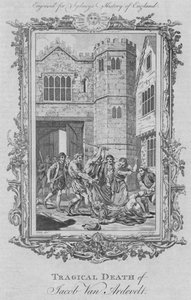 Tragischer Tod von Jacob Van Artevelde, 1773