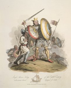 Angelsächsischer König von Charles Hamilton (after) Smith