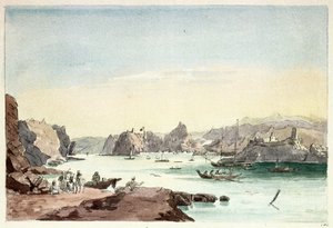Muscat Creek (Oman) von Charles Hamilton Smith