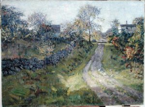 Hillside Road, Mystic, Connecticut von Charles Harold Davis