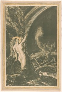 Allegorie auf die Wiedergeburt der Kunst nach dem Ersten Weltkrieg