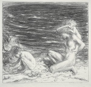 Meer und Brise, 1894 von Charles Haslewood Shannon