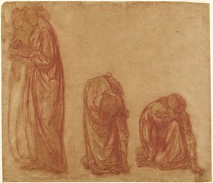 Studien von Frauen in Roben von Charles Haslewood Shannon