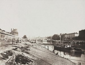 Blick von der Pont de la Concorde, 1852