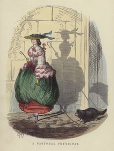 Ein pastoraler Petticoat von Charles Henry Bennett