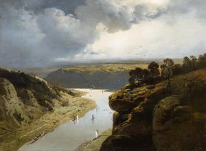 Blick in das Tal der Rhone