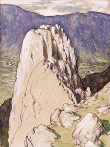 Der Pfeilerfelsen, 1928