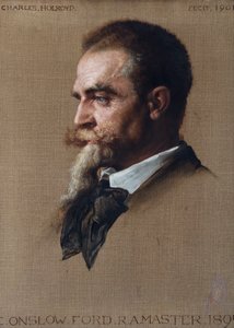 Porträt von E. Onslow Ford, 1901 von Charles Holroyd