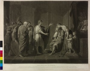König von Sparta Leonidas II