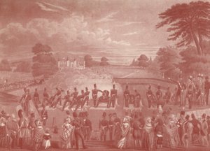 Die Mörserbatterie in Woolwich, 1847 1909 von Charles Hunt