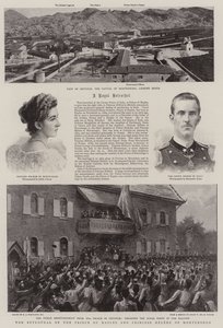 Die Verlobung des Prinzen von Neapel und der Prinzessin Helene von Montenegro