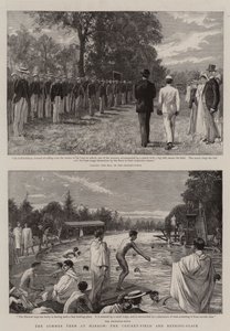 Das Sommersemester in Harrow, das Cricket-Feld und der Badeplatz