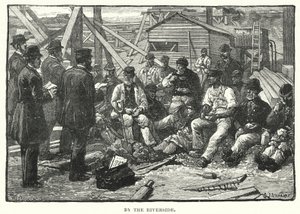 Am Flussufer von after Charles J. Staniland
