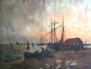Rückkehr des Bootes, Shoreham von Charles James