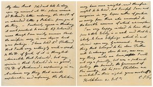 Brief von Charles James Fox an seine Tante Emily, 21. Oktober 1798 von Charles James Fox