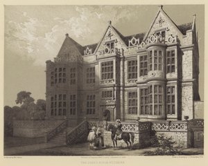 Das Haus des Herzogs, Wiltshire von Charles James Richardson