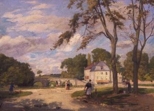 Die alte Brücke auf der Insel Adam