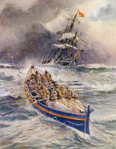 Das Rettungsboot von Charles John de Lacy