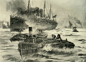 Der Ausbruch des Krieges - Transport verlässt England zum Kap