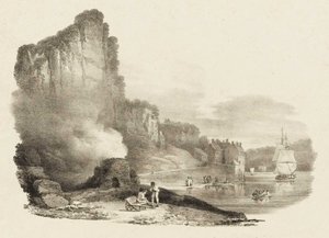 St. Vincent Felsen bei Bristol von Charles Joseph Hullmandel