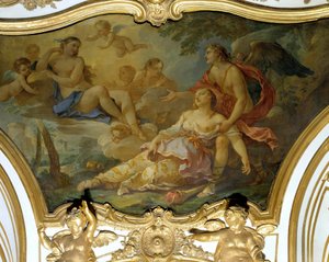 Psyche überwältigt von Angst in der Gegenwart von Venus